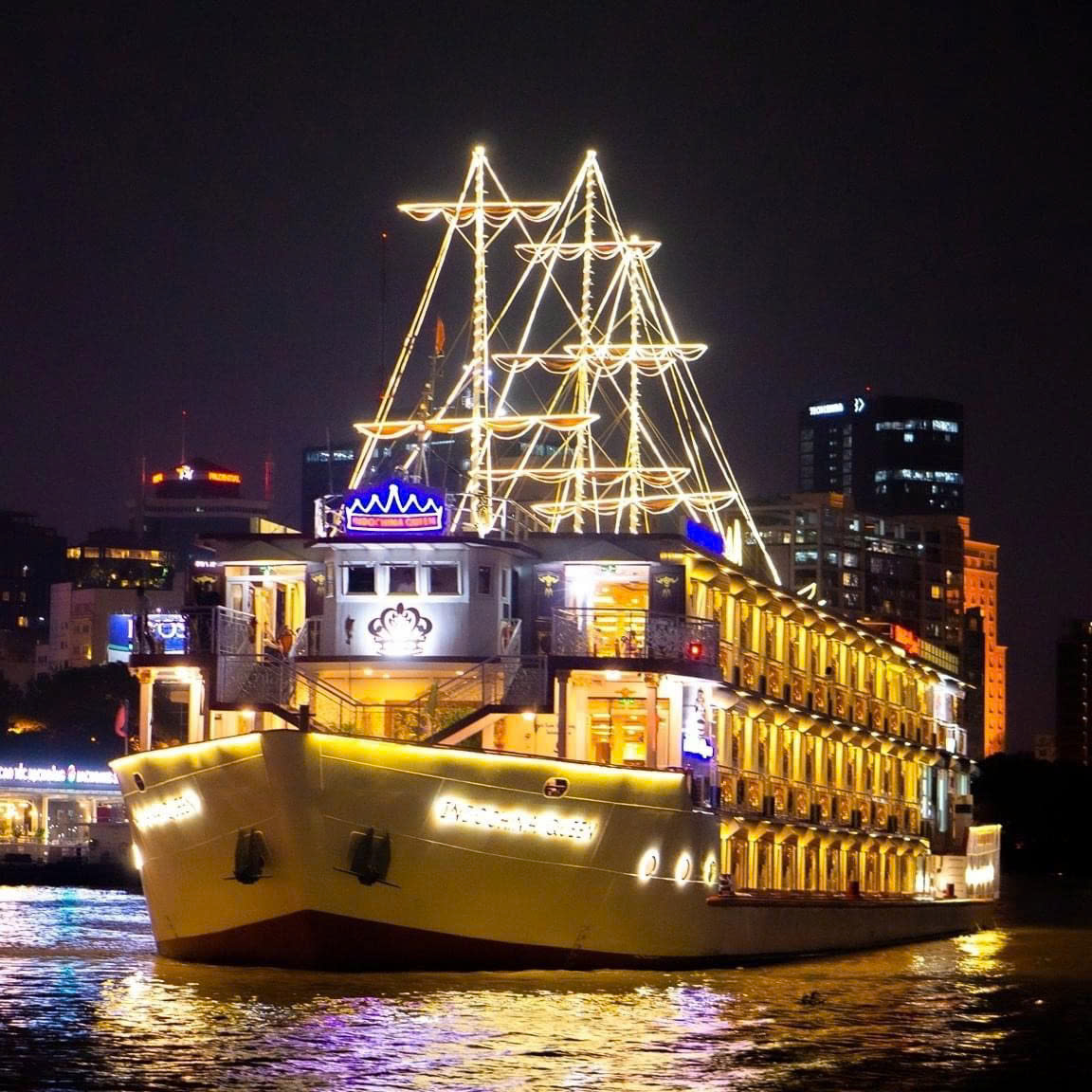 Vé Du Thuyền Sài Gòn Indochine Queen